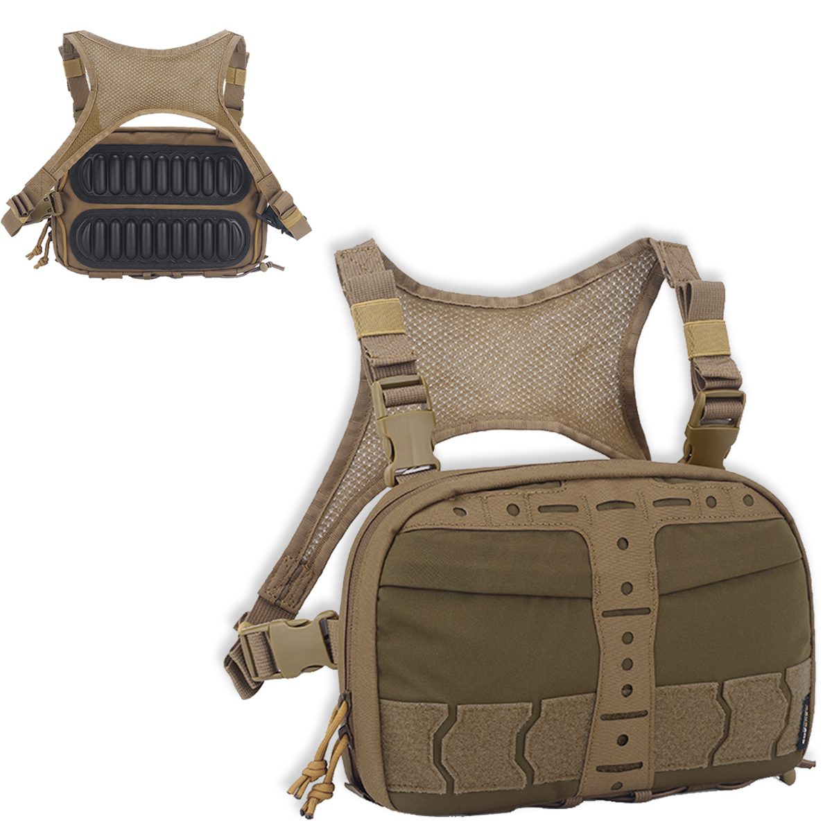 Tactical Chest Bag Cycling Sports Mountaineering Men's Bag Portable Motorcycle Pack Outdoor Hunting Shooting Accessory Pouch