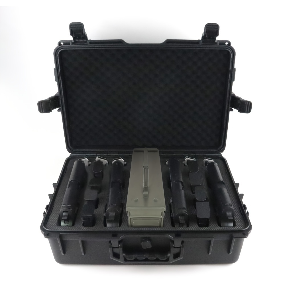 Durable Tactical Storage Box For Firearms & Accessories - High-Quality Abs Storage Box For P320 2011 Glock G17 General Purpose