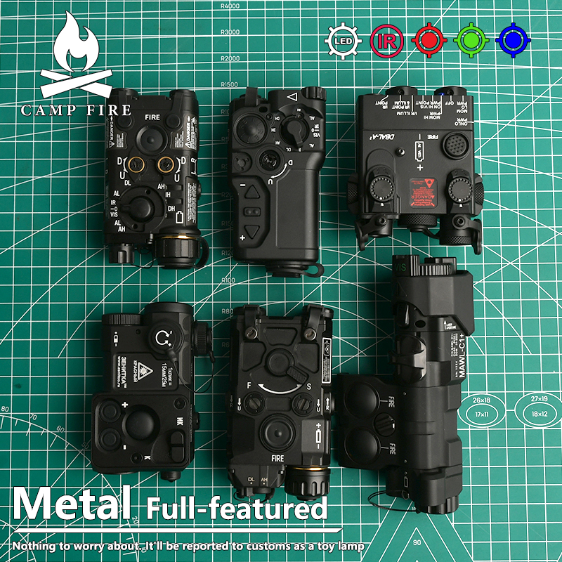 All Metal MAWL NGAL DBAL OGL Perst flashlight Aluminum alloy battery box