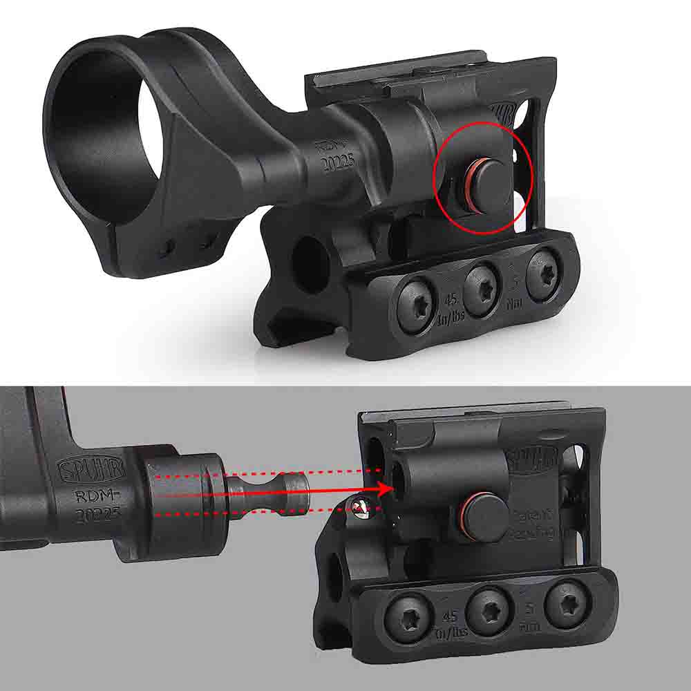 PPT Scope Mount NEW RDF-20225K Hybrid Mount CNC tech Red Dot Mount and Magnifier Set Mount for Hunting gs24-0263