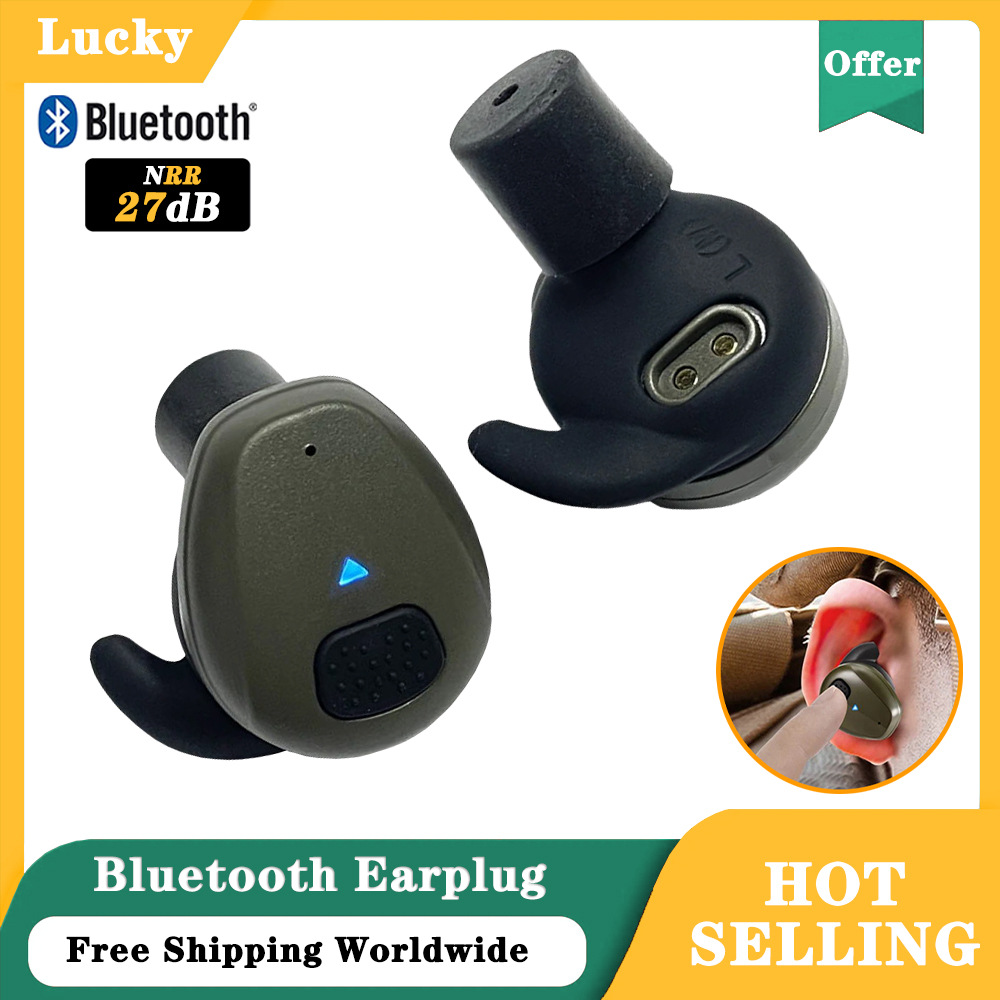 YHKEMA EB10 Electronic Anti-Noise Communication Entertainment Earplugs, Maintenance&Gun Range Noise Canceling Protection Headset