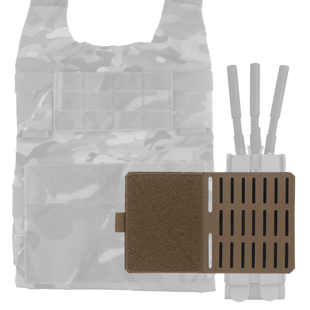 Tactical Plate Carrier Side Wings MOLLE Plate Double-Sided Hunting Radio Holder Airsoft Vest Drop Pouch Hanging Panel Accessory