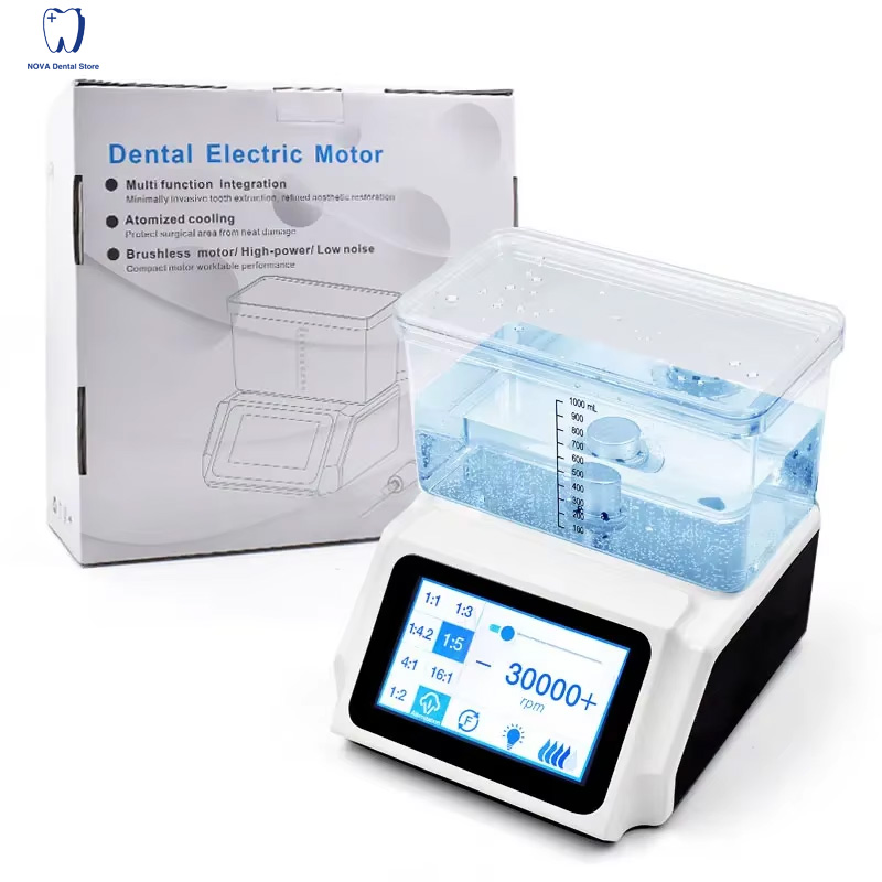 Dental electric micro motor with water tank Brushless motor High-power/ Low noise Atomized cooling Dental micro power equipment