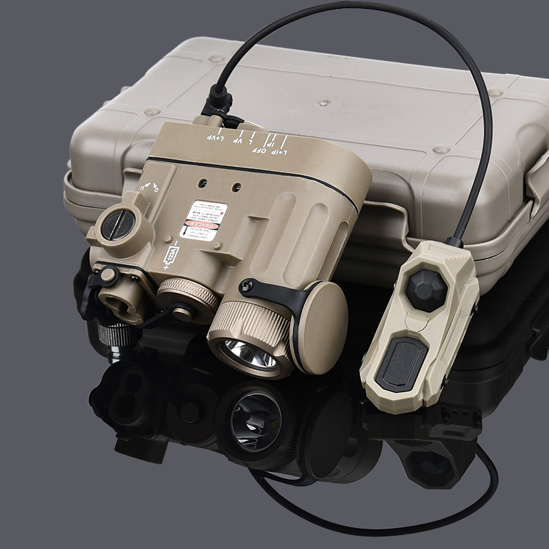 WADSN Tactical DBAL-D2 Red IR Laser Flashlight AXON Switch DBAL D2 Airsoft Hunting Gear For 20MM System Switch For MLOK KEYMOD