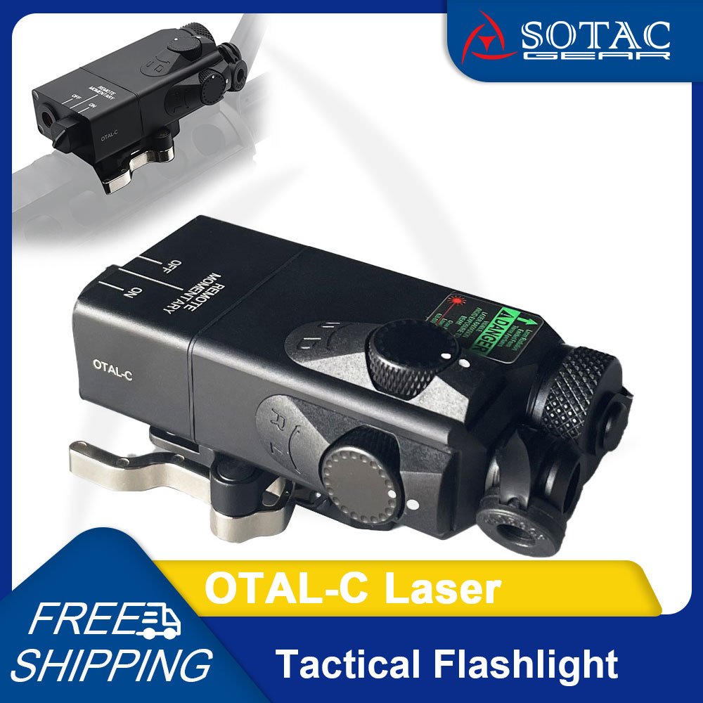 SOTAC Tactical OTAL C IR Laser with Fast Quick QD Mount Hunting OTAL-C Green Lasers Fit 20mm Rail
