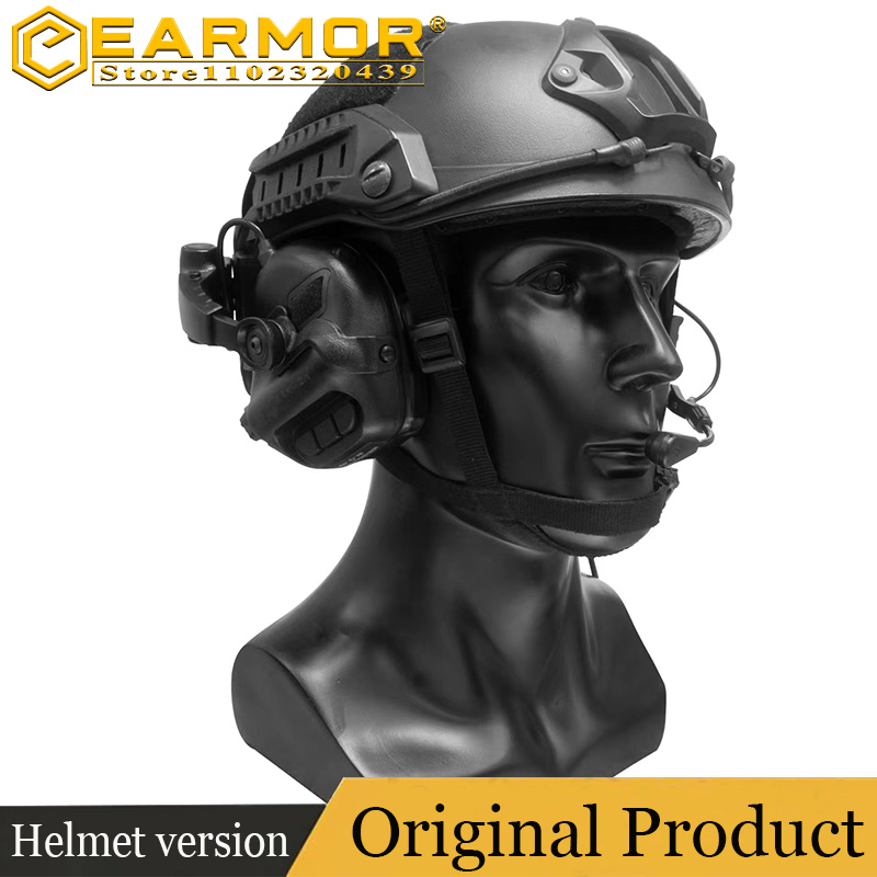 EARMOR Tactical Headphones M32 MOD4 and M16C Helmet Rail Adapter Military Helmet Earmuffs ARC Rail Headphone Bracket Adapter