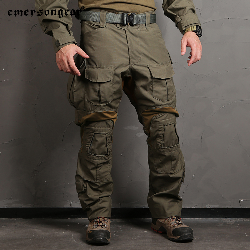 Emersongear G3 Tactical Pants Camo Pants Outdoor Combat Pants Hunting Genuine Mens Duty Cargo Trousers RG