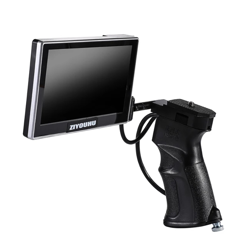 Portable 5.3" Folding Handheld External Display Screen Multiple Types Of Plugs for 1/4 Screw Interface Thermal Imaging Monocular