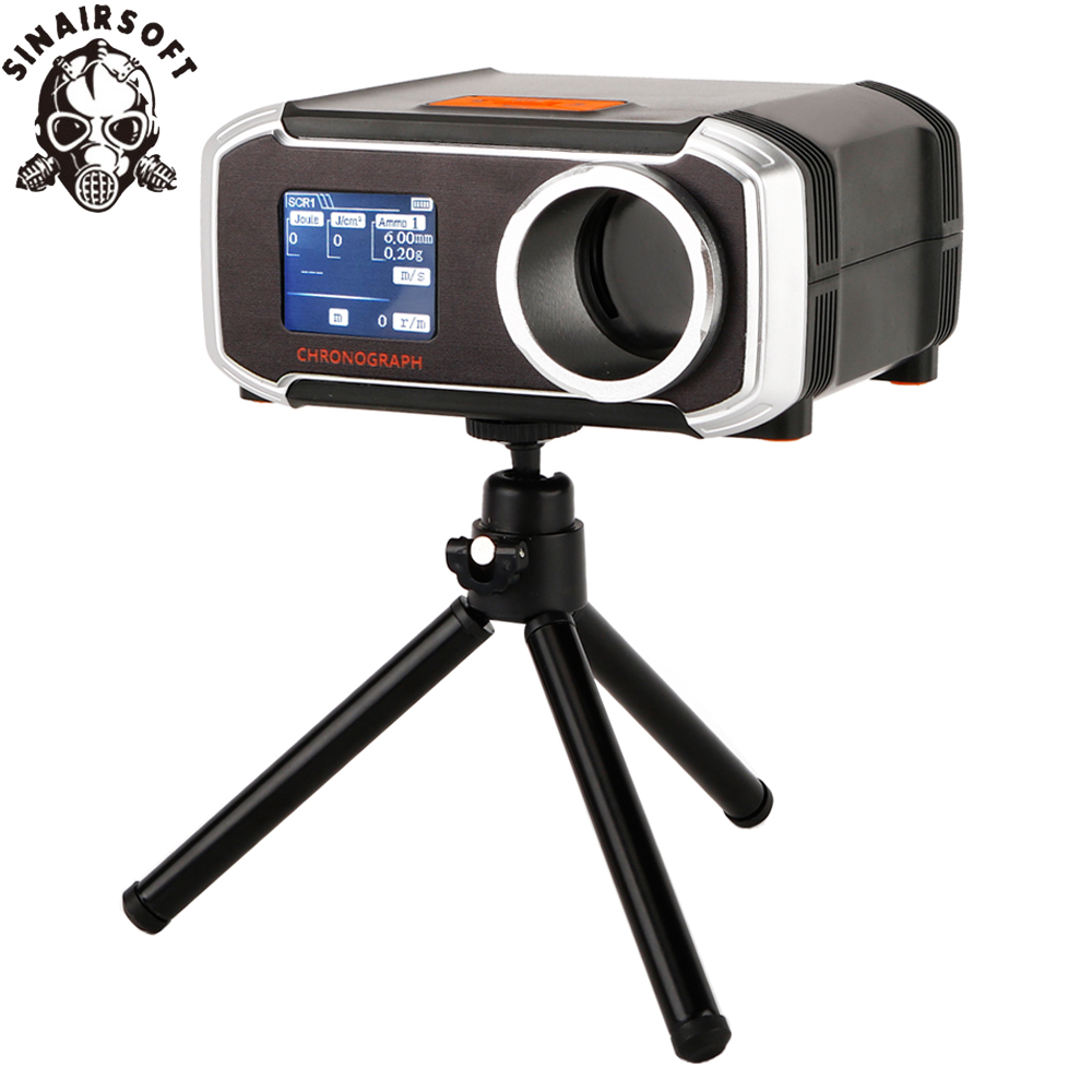 Bluetooth-Compatible Chronograph Speed Meter Velocity LCD Screen Display Speed Measuring Instruments Slingshot Bow Speed Meter