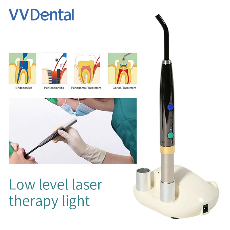 Dental Semiconductor Laser System, Wireless Laser Pen, Optical Activation With Pointed Laser Pen, Soft Tissue