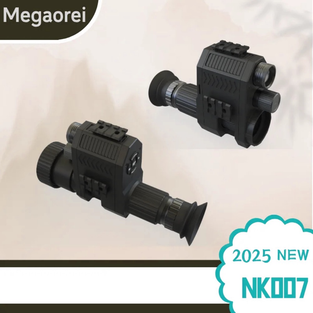2025 Impressive! Megaorei NK007 - 1080P Laser IR Telescope Night Hunting Camera - Ideal For Nighttime Hunting