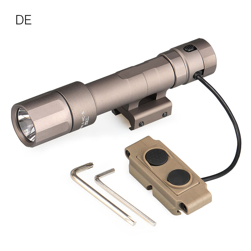 PPT PP15-0156 MCH Single Output Rifle Flashlight 1400 Lumens Weapon Flashlight Bright In the Night
