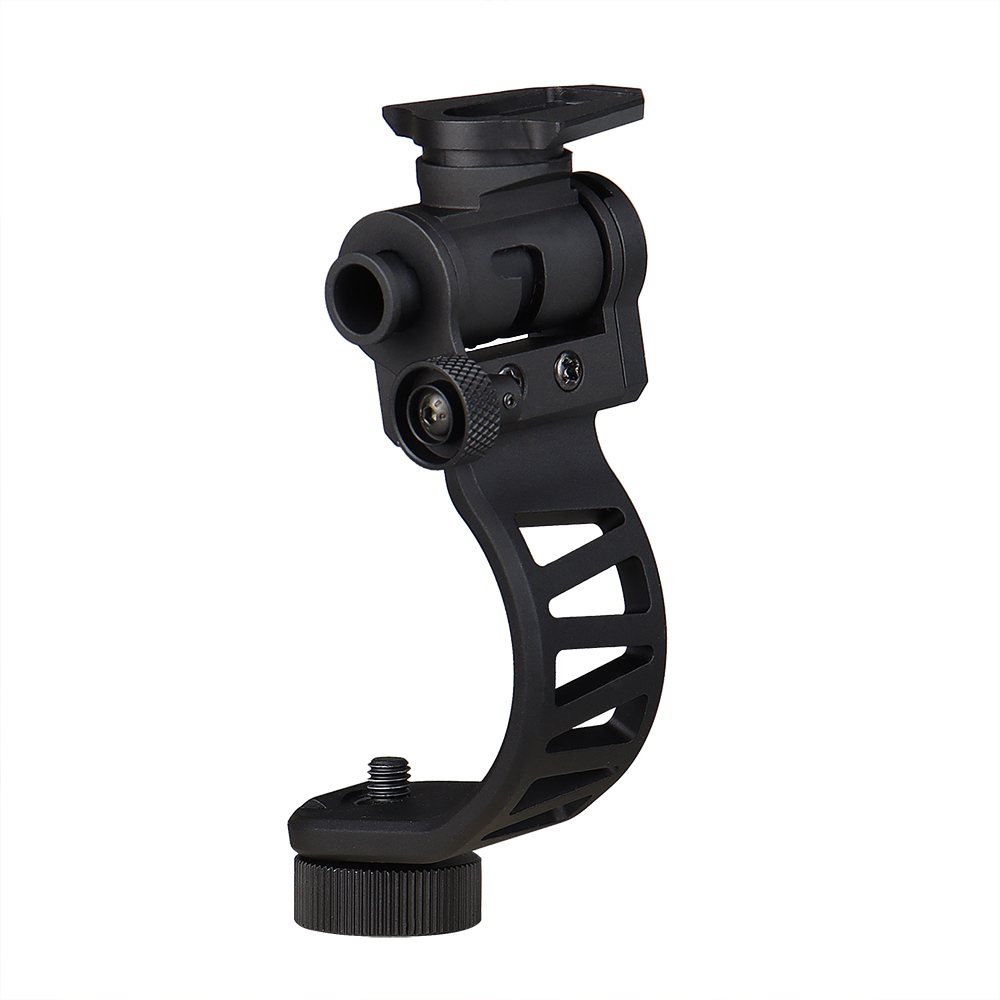 Tactical Aluminum J Arm Adapter for AN/PVS-14 Monocular NVG Dovetail Hunting Accessories Mount on the Helmet HS24-0246