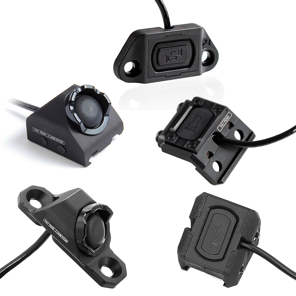 Tactical Hot Button Picatinny For Surefir  M300 M600 Flashlight Airsoft Mount Weaponlight Switch