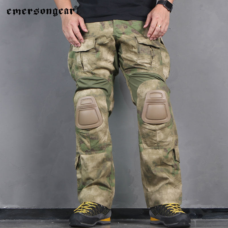 Emersongear Tactical G3 Pants Mens Gen3 Duty Cargo Trousers Combat Camping Game Paintball Hunting Extend Version 32W/34IN AFG