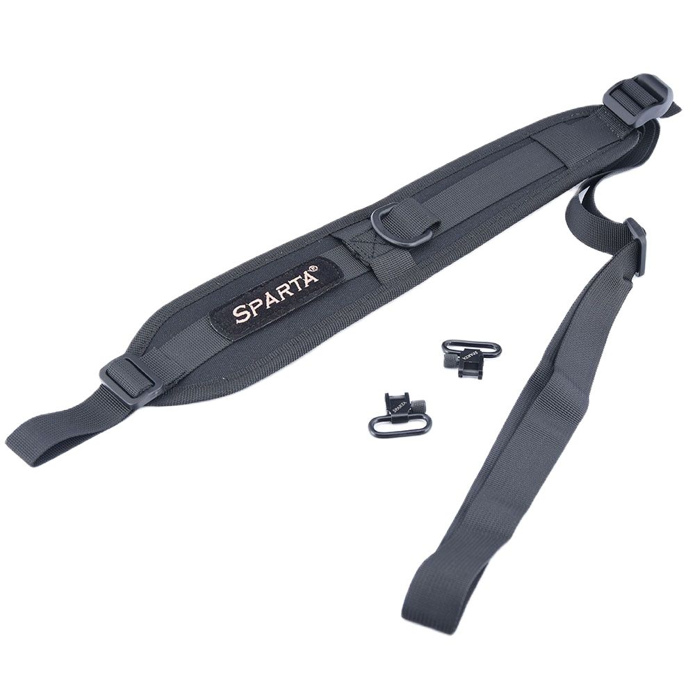 Sparta 10 Pack Gun Sling with Quick Detach Swivels - 1 Inch Shoulder Strap for Outdoor & Hunting