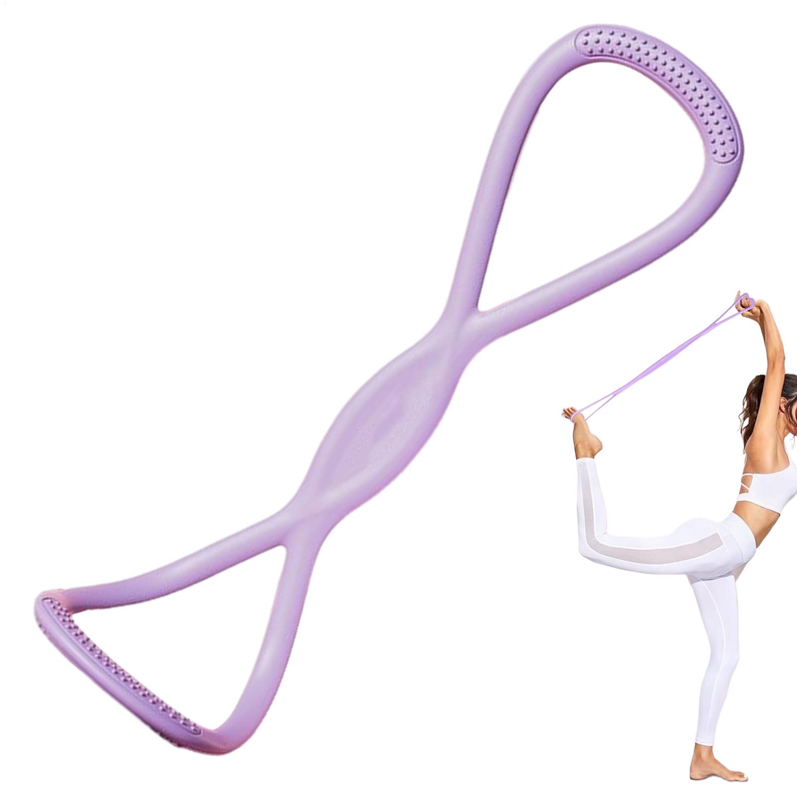 Exercise Resistance Bands Figure 8 Fitness Resistance Bands Tension Rope Arm Exerciser Portable Chest Expander Flexbands For