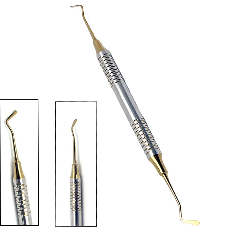 Dental Instrument Tool Composite Resin Filling Spatulas Double-Head Stainless Steel Handle Restoration  Accessories