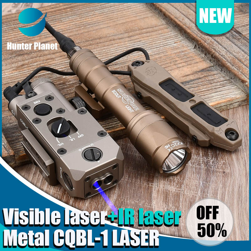 WADSN Metal CQBL-1 Red Green Blue pointer laser Indicator IR Aiming Sight Hunting Airsoft Weapon Aiming Fit 20mm Picatinny Rail