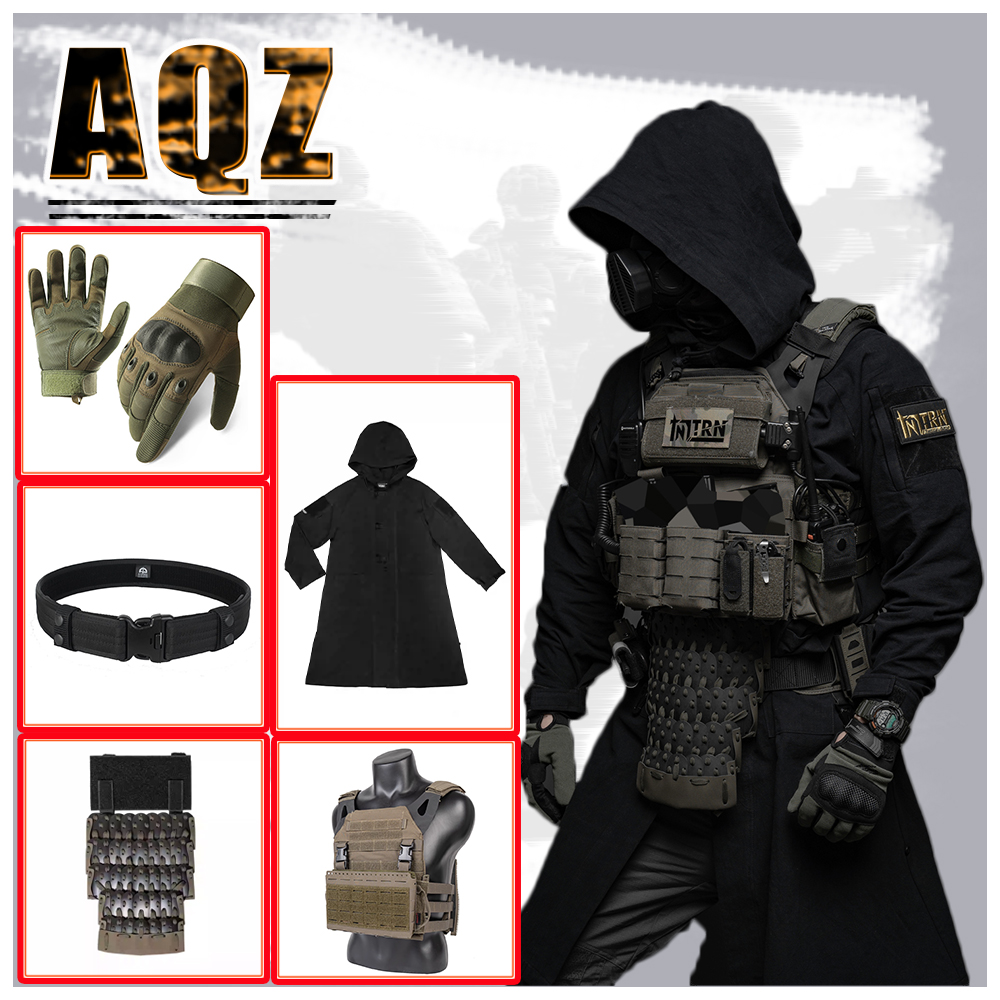 Tactical vest suit jpc2.0, hunting clothing, including tactical belt suitable for cosplay
