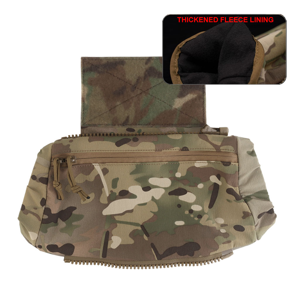 Tactical Hand Warmer Pouch Thickened Outdoor Sports Hunting Shooting Training Cold Resistant Gloves Portable Storage Waist Pack