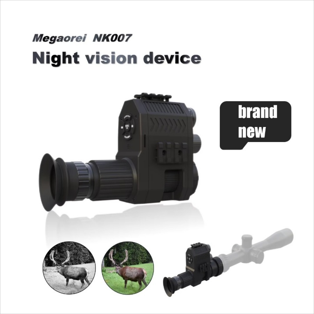 Day And Night Monocular Telescope2025 New! Megaorei NK007 - Upgraded 1080P Laser Infrared Telescope Night Hunting Camera - Ideal