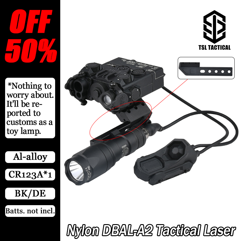 WADSN DBAL-A2 PEQ15 Tactical Laser Surefir M600C M300A Offset Scout Mount Fit M-lok Keymod SMR Hunting Weapon Lights AXON Switch