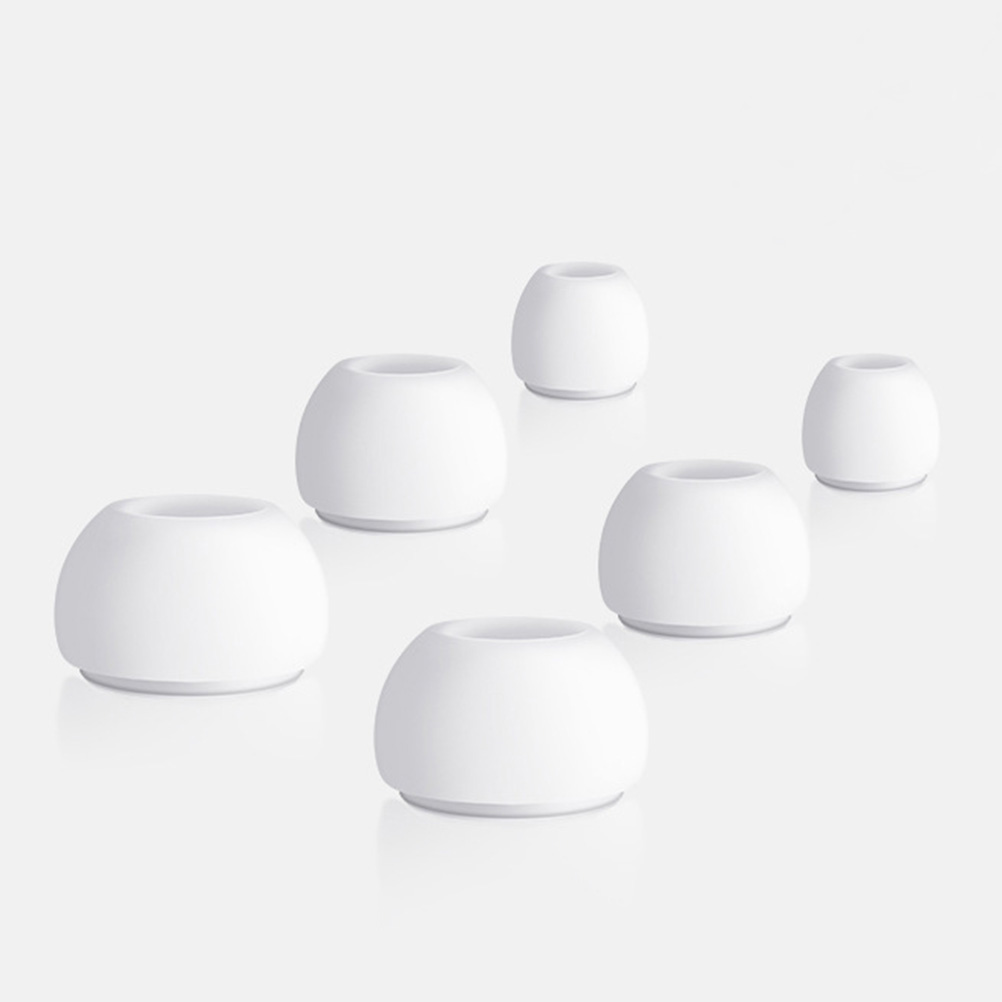 Ear Buds Earplugs Earphone Caps Cover Noise Reduction Eartips White Headphone Earbuds Case