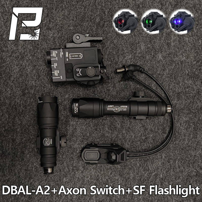 DBAL MINI versions AII Metal DBAL AR15 weapons lamp X300 M600 M600C flashlight DBAL-A2 PEQ OGL NGAL MAWL