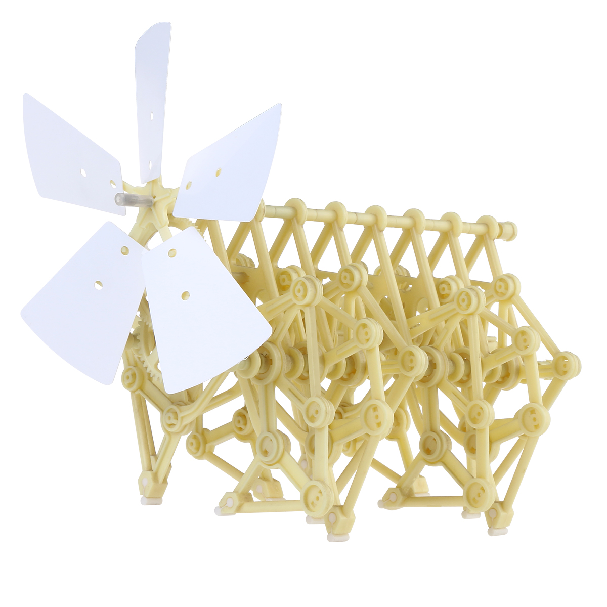 Wind Bionic Beast Toy Strandbeest Model Kit Robot Wind Powered Animaris Assembly Walker Building Construction Toys Technic