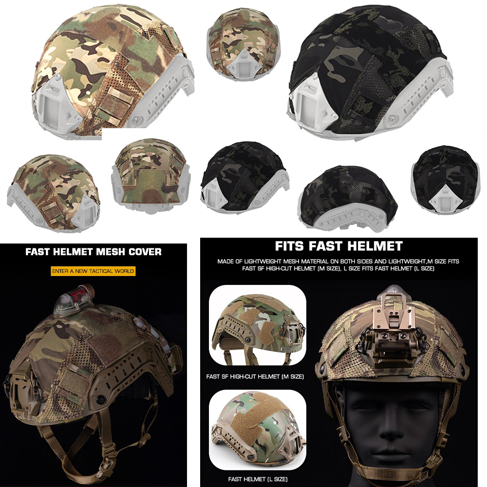 NEW MICH Tactical Helmet Cover for MICH2000 Fast Airsoft Helmet Hunting Paintball CS WarGame Helmet Accessories