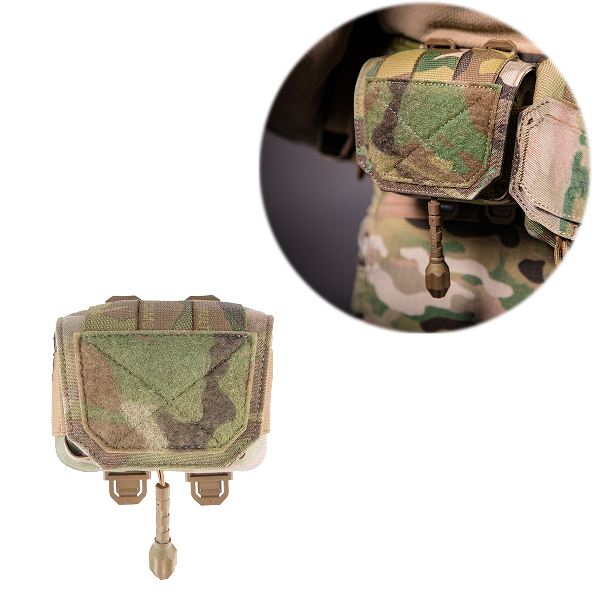 Dump Pouch Tactical Belt Molle Mag Pouches,Foldable Tool Storage Bag,Suitable for Airsoft Paintball Shooting, Hunting And More