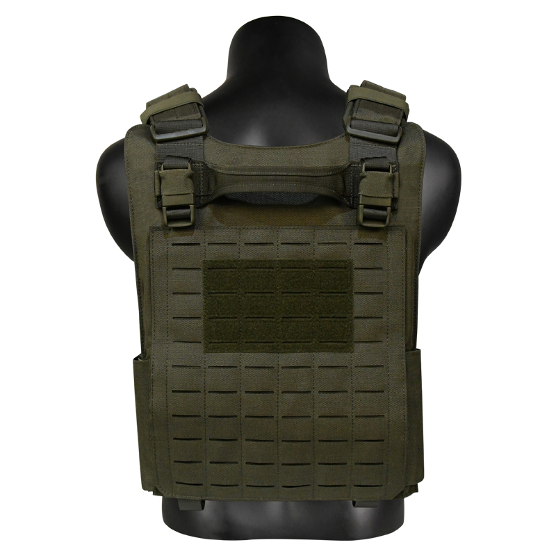 GAF Large Custom Tactical Vest in Durable 1000D Nylon Holding  SAPI Hard PlateInch Plate Carrier Plate Carrier Military Gear