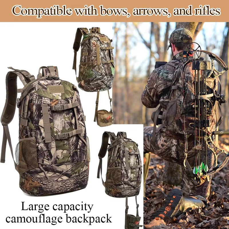 FANDAO Outdoor Hunting Tactical Backpack Multifunctional Breathable Scratch-Resistant Waterproof And Dustproof Compound Bow Bag