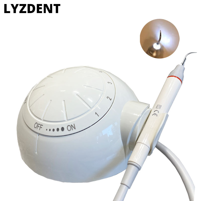 LYZDENT Dental Ultrasonic Scaler Instrument With LED Light For Tooth Cleaning Climbers Dentistry Tools