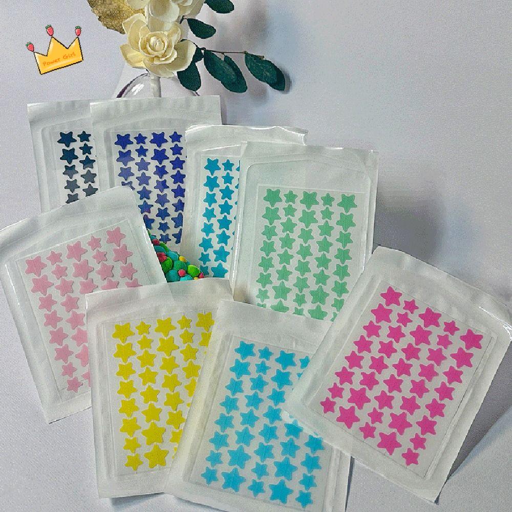 Star-Shaped Acne Patches Bandages Skin-Friendly Blemish Covering Stickers Cute Tea Tree Oil Hydrocolloid