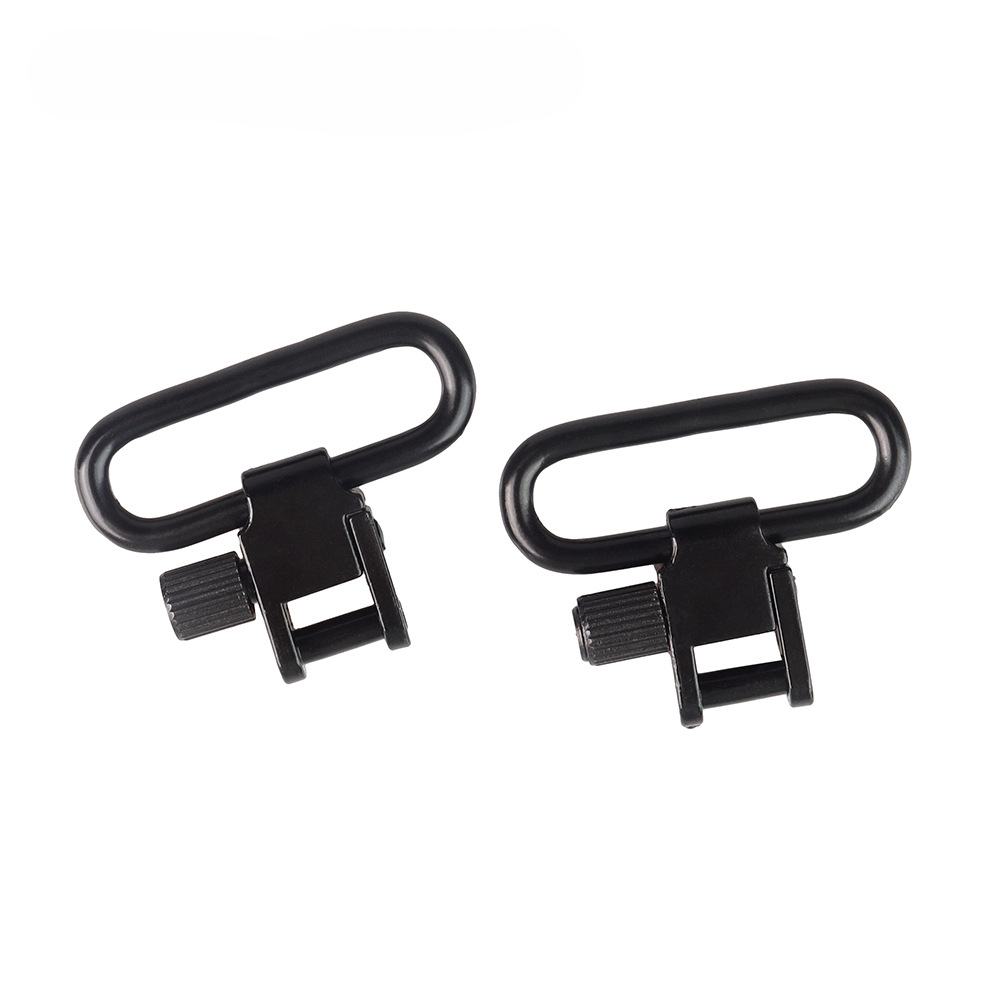 MAGORUI 2PCS 1 Inch Quick Detachable Sling Mount Ring Swivel QD Sling Swivel Strap Buckles Kit