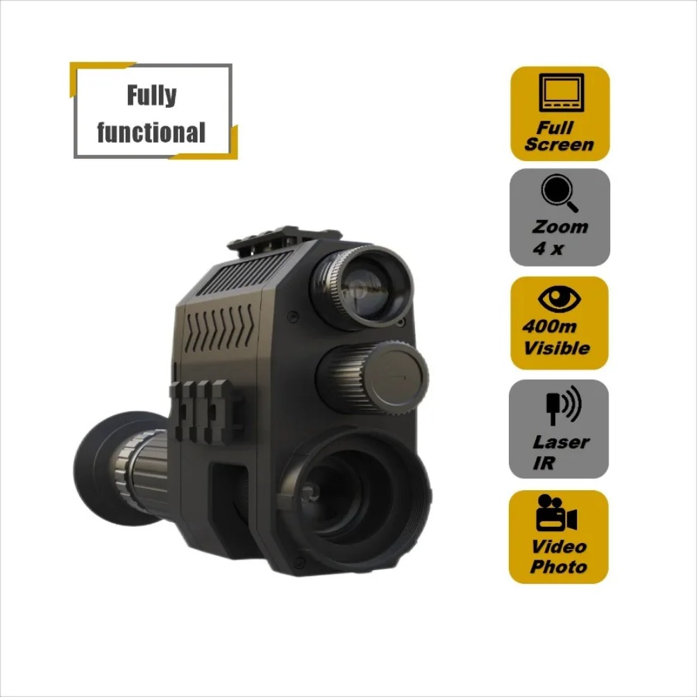 2025 Exclusive! Megaorei NK007 Monocular High-Definition Laser IR Telescope Night Hunting Camera Scope For Hunting