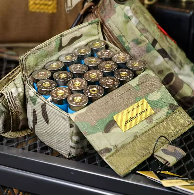 Emersongear Shotgun Waist Bag Tactical Mag Pouch Storage Panel Purposed Bag Molle For Airsoft Hunting Hiking Nylon EM9040