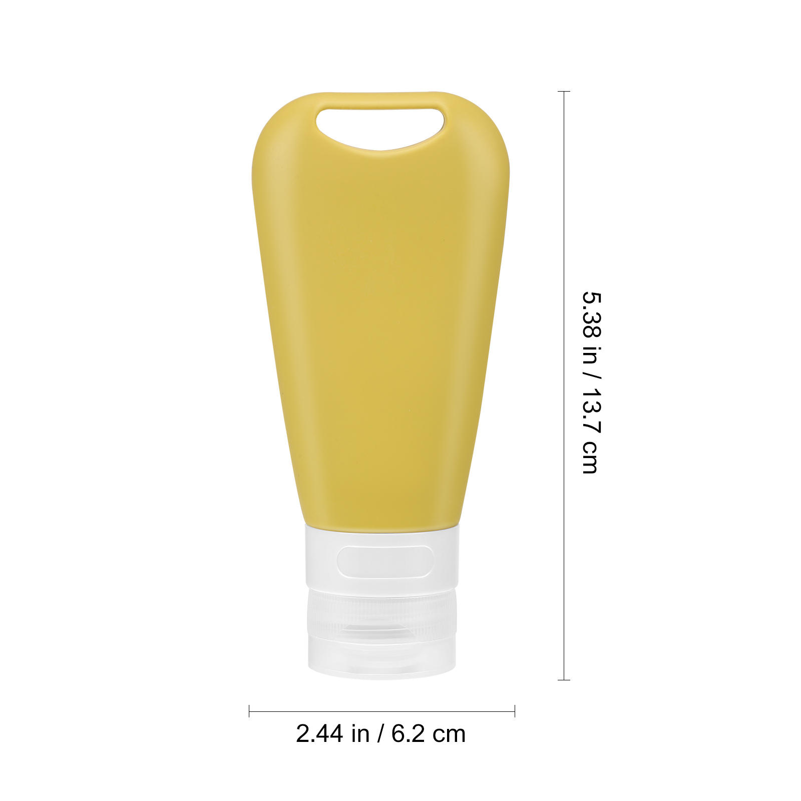 4pcs 90ML Travel Shampoo Bottles Silicone Containers Blue Green Yellow Travel Size Toiletry Lotion Bottles Portable Lightweight