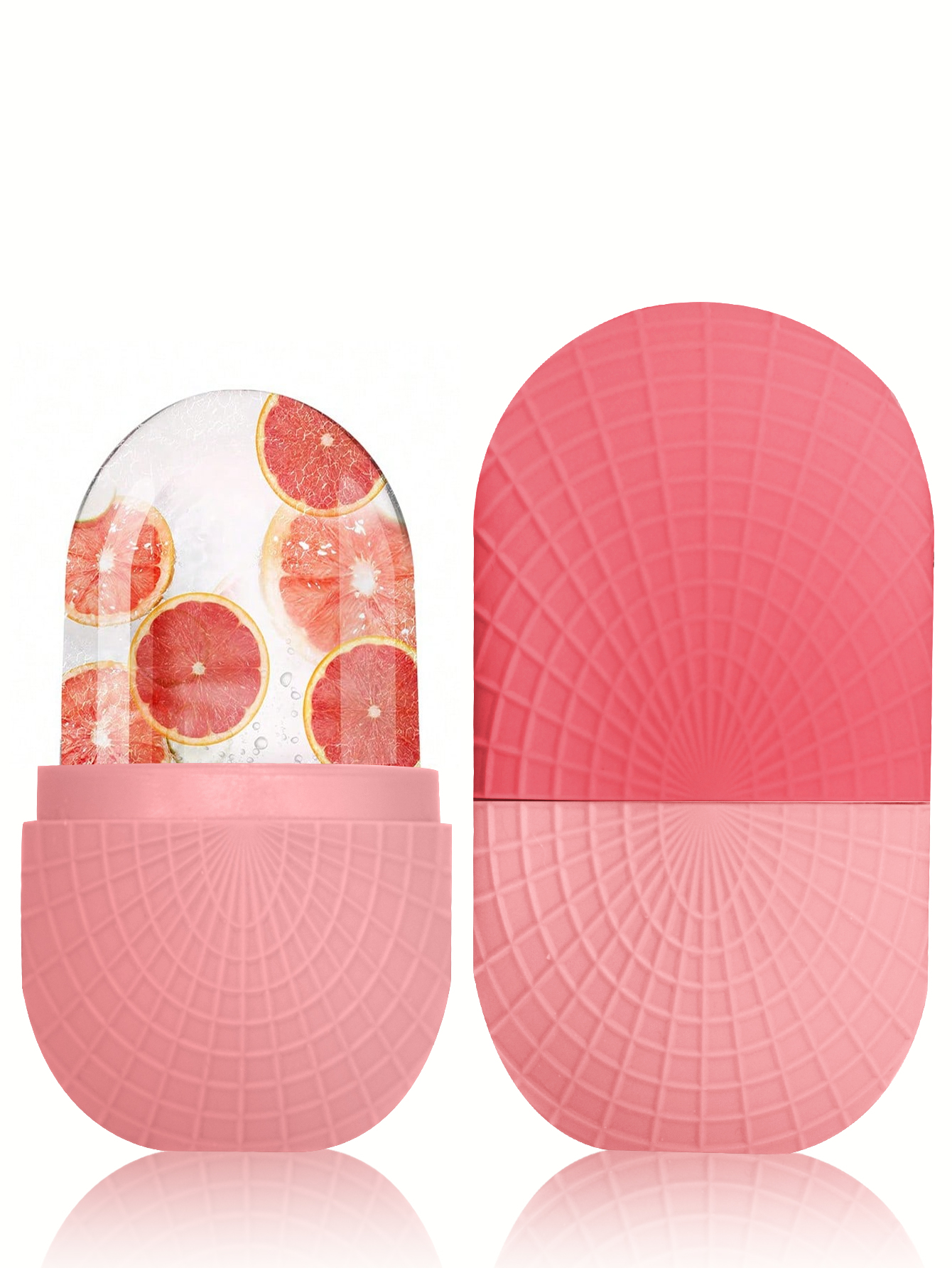 Silicone Facial Ice Roller - Reusable and Leak-proof, Soothing Cooling Facial Firming Skin Care Tool