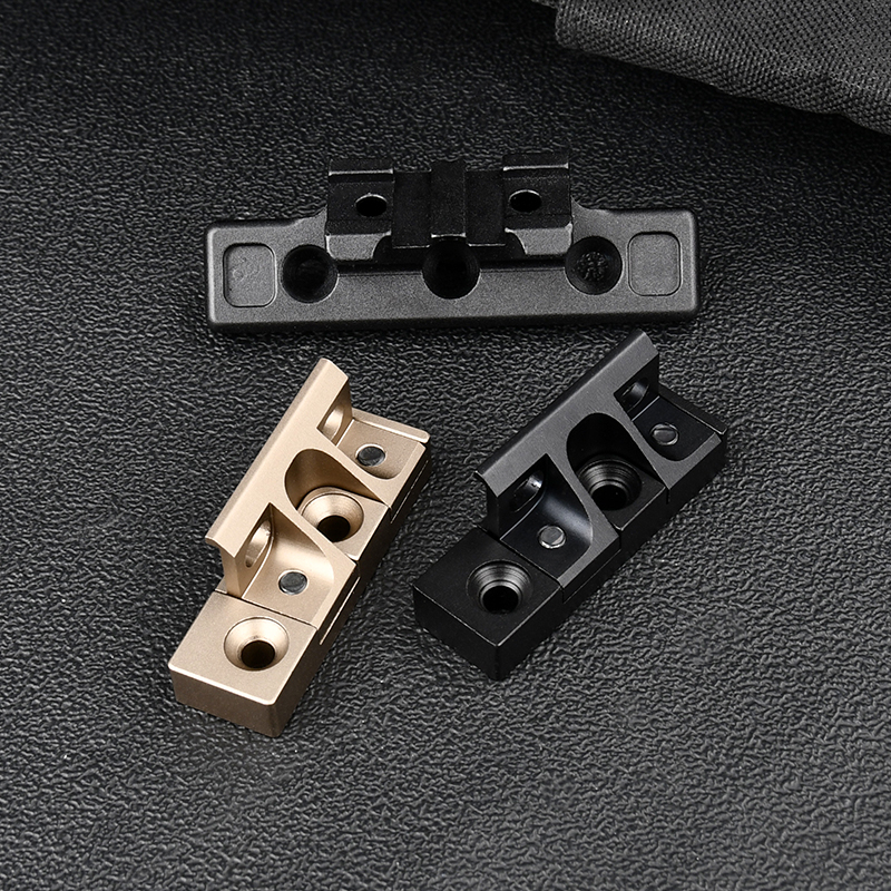 WADSN Tactical M300 M600 MLOK KEYMOD Rail System Flashlight Mount Base M340 M640 Scout Light Metal CNC Airsoft Hunting Gear