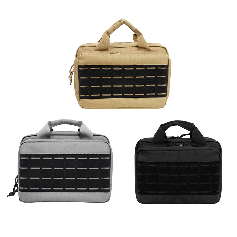 Outdoor Tactics Handbag Solid Color Large Capacity 600d Oxford Cloth Camouflage Portable Fan Bag In Stock