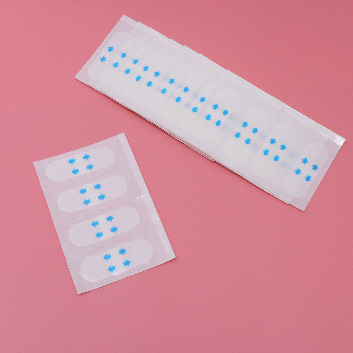 40 Pcs Slim Face Shaper Facial Matte Sticker Thin Stickers Makeup Lifting Tools Disposable Waterproof Flexible Invisible Medical