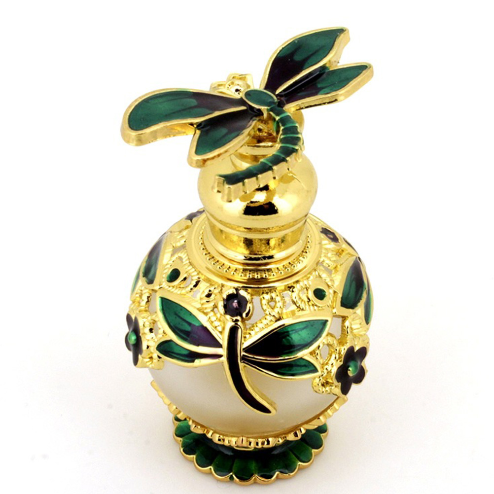 2pcs Perfume Bottle Crystal Essential Oil Glass Bottle Household Aromatherapy Accessories Refill Container