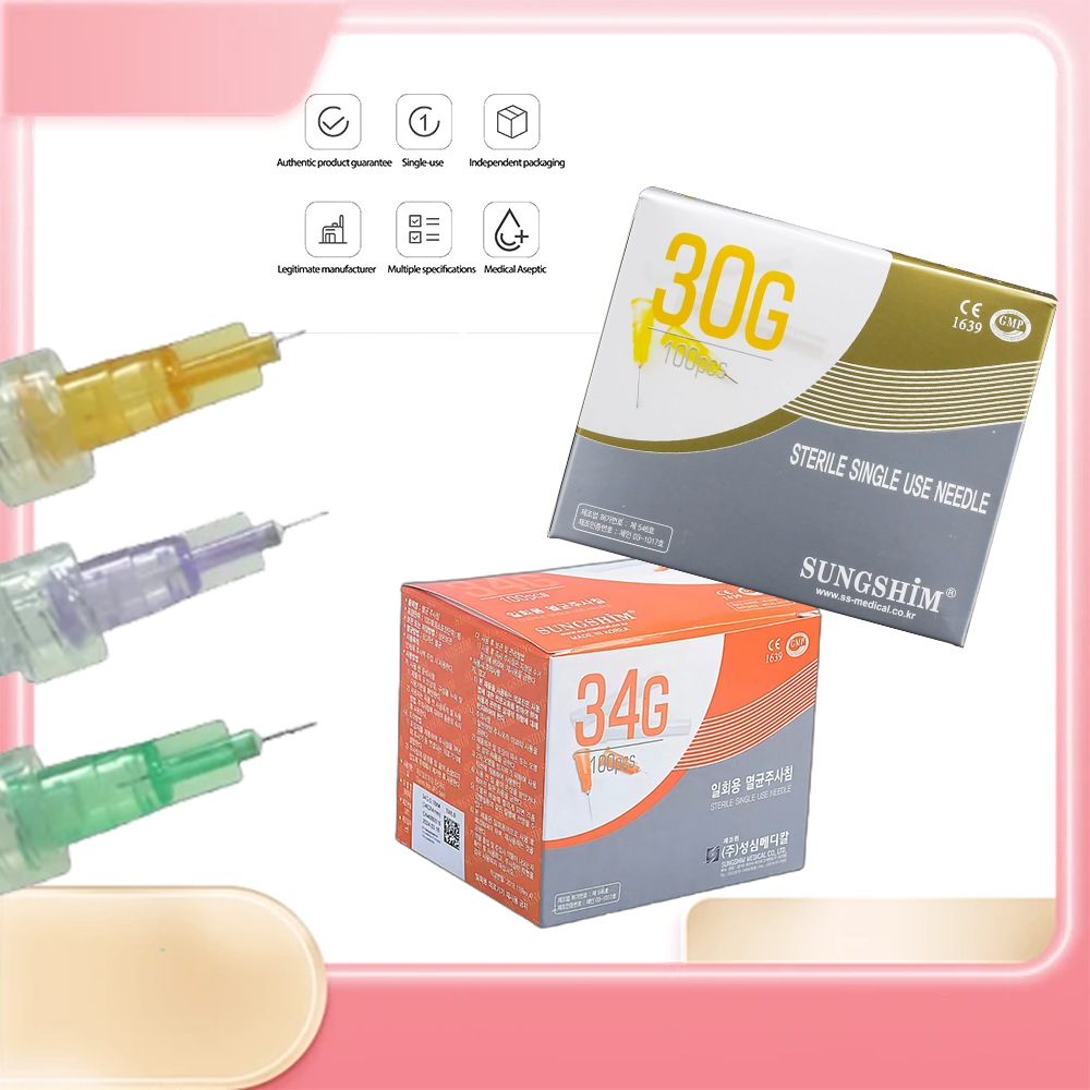 High Pain less Small Need le3 0G 4mm/13mm/25mm Facial Beauty Ultrafine Eyelid Tools