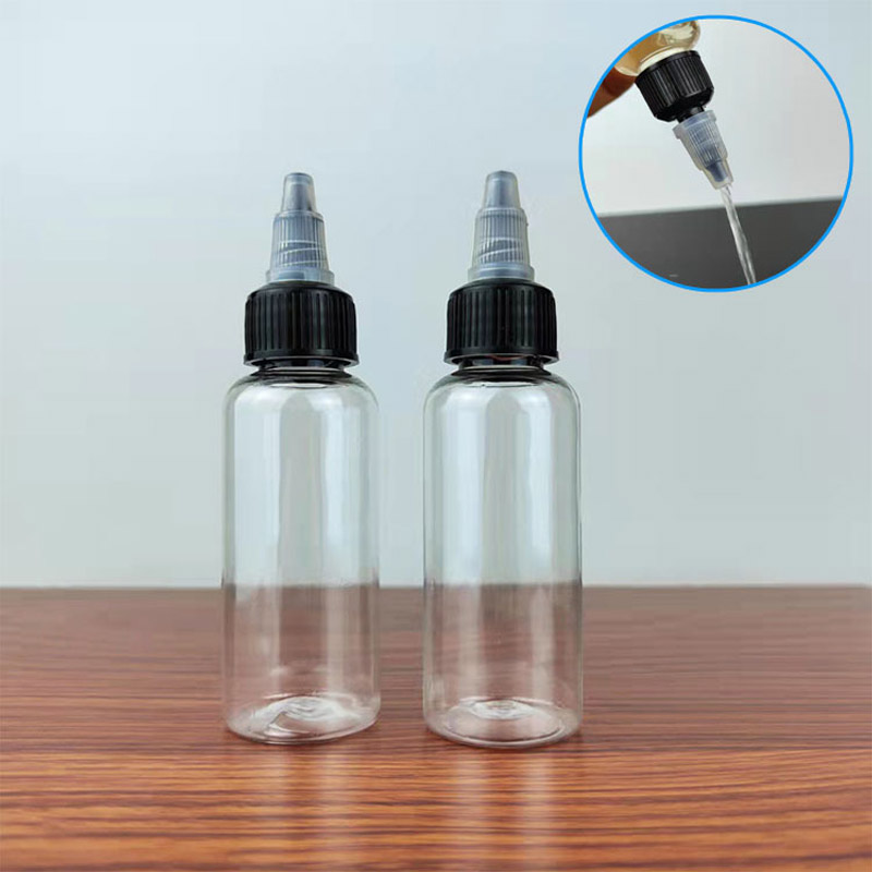 10-120ml Plastic Eye Drop BottleSqueeze Dropper Twist Top Cap Liquid Paint Ink Dispenser Glue Applicator