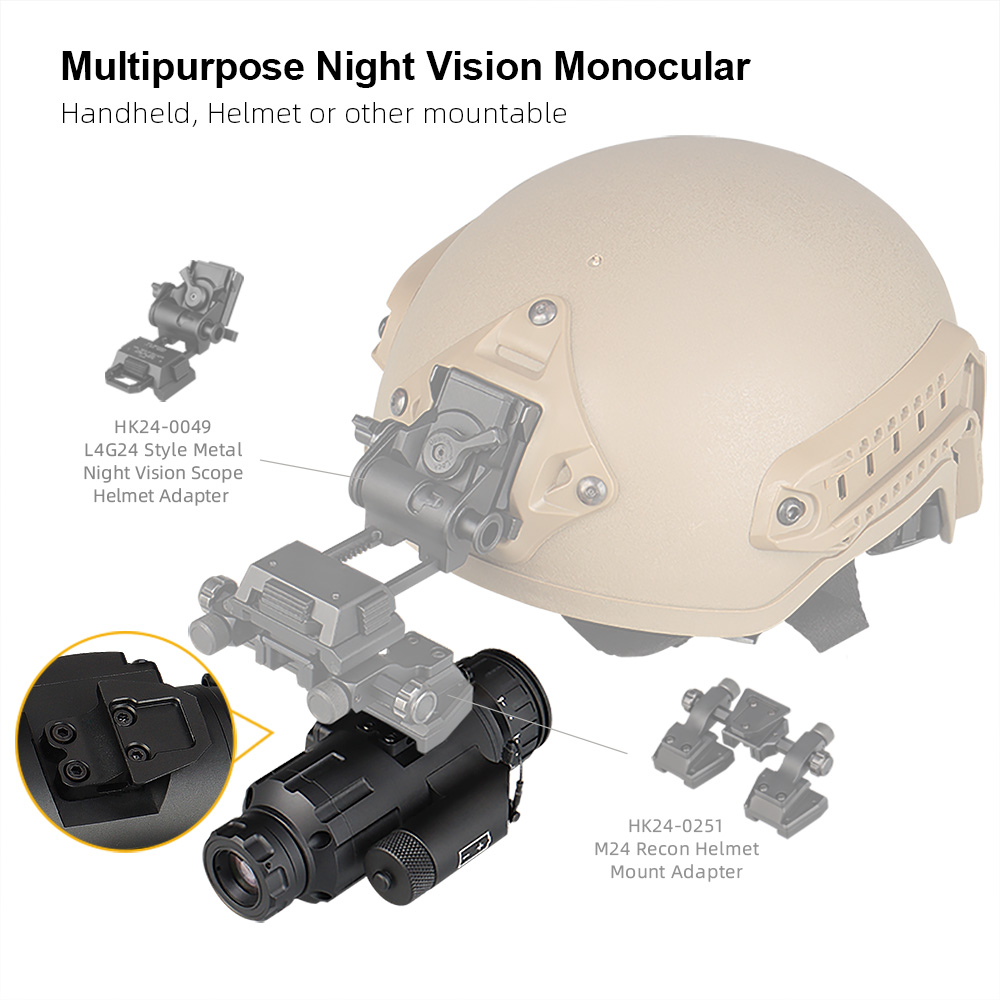 High quality Video Funtion TNVC-M250HD Digital Night Vision Scope 1X-8X Hunting Monocular NVG GZ27-0031