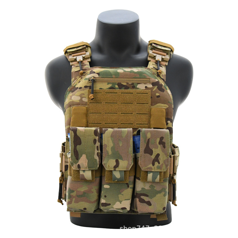 556 762 Magazine Bag 1000D Nylon Accessory Bag Outdoor Tactical Vest Triple Magazine Bag