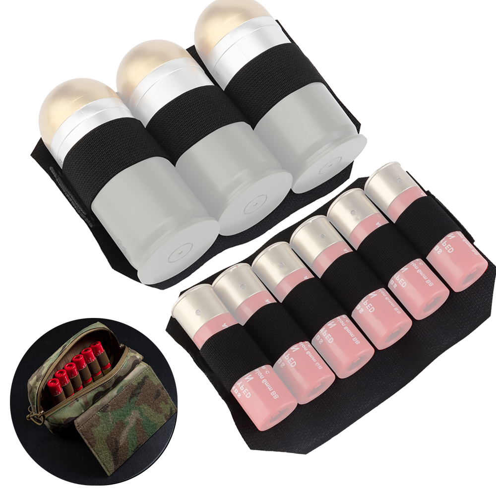 Tactical Magazine Insert Modular Organizer Insert Drop Pouch Bag Panel with Hook Back Tactical Tool Organizer Mags Ammo Holder